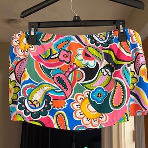 Women's Color Crush Skirted Bikini Bottoms